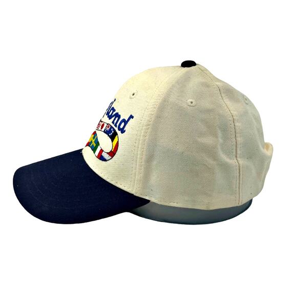 Vintage England International Insignia Embroidered Hat Cap Snapback The Marque - Picture 2 of 5